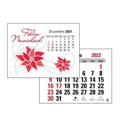 Press-N-Stick™ Header Spanish Calendar (13-Month)