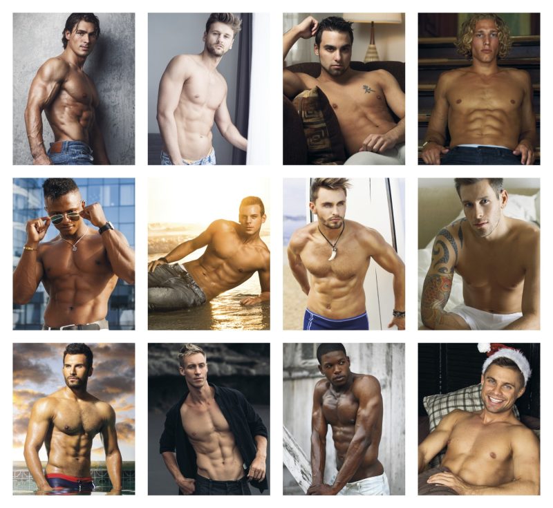 Triumph® Calendars Press-N-Stick Male Call Calendar - 1