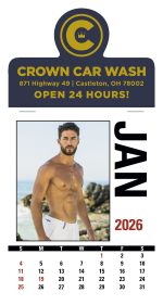 Triumph® Calendars Press-N-Stick Male Call Calendar