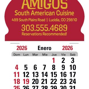 Triumph® Calendars Press-N-Stick Spanish Calendar