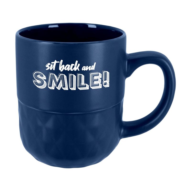 Good Value™ Coffee Mug with Facet Texture - 16 oz. - 2