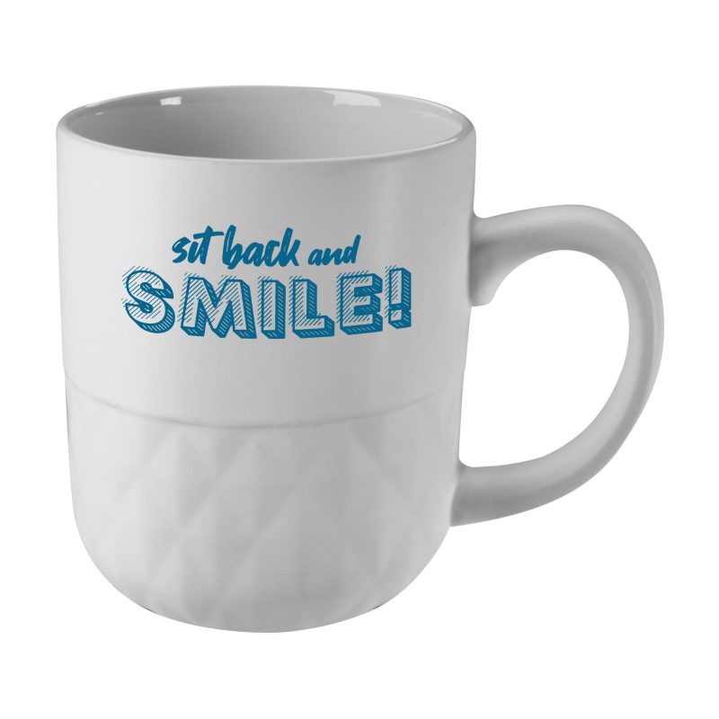 Good Value™ Coffee Mug with Facet Texture - 16 oz. - 3