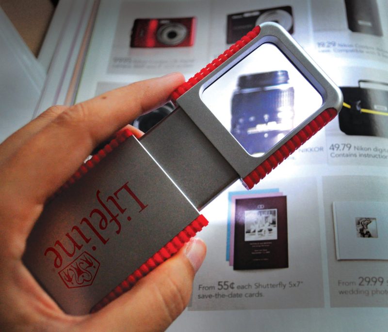 Good Value™ Slide-Out Magnifier with Light - 4