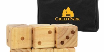 Oversize Wooden Yard Dice Game